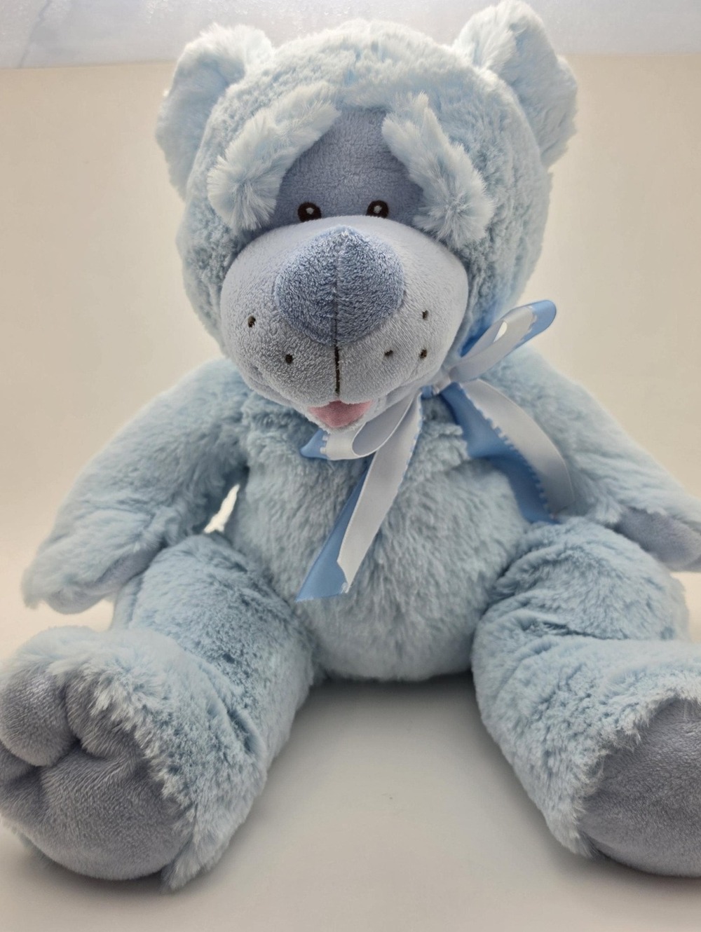 Baby Ganz Potter Blue Teddy Bear Large Rare (17 inch)